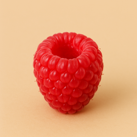 Natürliches Himbeer Aroma, reif, süß