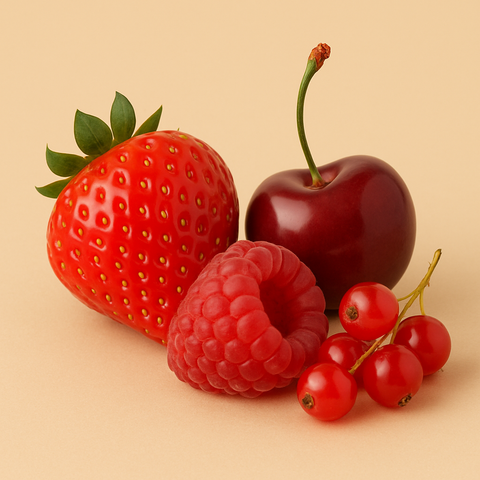 Natürliches Rote Früchte Aroma, Bio